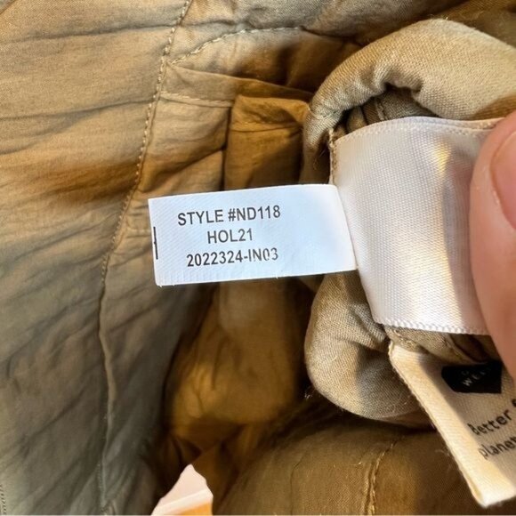 NWT Madewell Plus Size Quilted Belrose Oversized Shirt-Jacket Size 1X - Picture 10 of 10